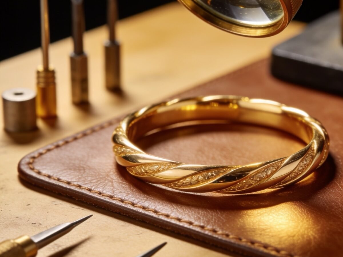 Werkbank van de juwelier