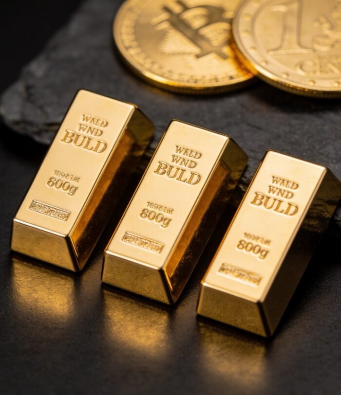 Gouden baren & munten