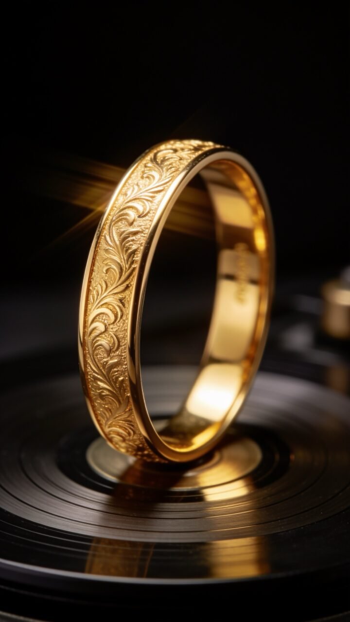 Detail: gegraveerde bangle